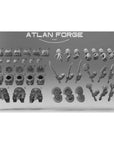 Aegyptian Assault Nehebkau - 5 Model Modular Unit 3d Printed Sculpted by Atlan Forge
