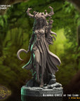 Alyndra, Circle of the Land Druid - 3d Printed Miniature Sculpted by Crippled God Foundry