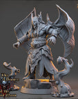 Serpentus Nightshade - Dark Alliance of the Blood Moon - 3d Printed Miniature sculpted by Daybreak Miniatures