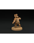 Flint Stonetoe, Dwarven Trapper - Hunt for the Last Sea Angel - 3d Printed Miniature Sculpted by Dragon Trappers Lodge