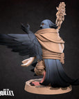 Pidgeonfolk Cleric - Grove Haven - 3d Printed Miniature sculpted by Bite the Bullet