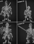 Chicken Knights - 3d Printed Miniature Sculpted by Goon Master Games