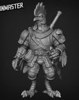 Chicken Knights - 3d Printed Miniature Sculpted by Goon Master Games