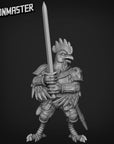 Chicken Knights - 3d Printed Miniature Sculpted by Goon Master Games