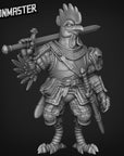 Chicken Knights - 3d Printed Miniature Sculpted by Goon Master Games