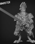 Chicken Knights - 3d Printed Miniature Sculpted by Goon Master Games