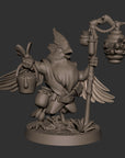 Birdfolk Forestkeeper - Grove Haven - 3d Printed Miniature sculpted by Bite the Bullet