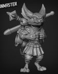 Fennec Fox Squires - 3d Printed Miniature Sculpted by Goon Master Games