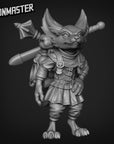 Fennec Fox Squires - 3d Printed Miniature Sculpted by Goon Master Games