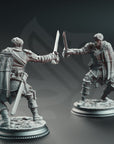 Corin of Lamhet, Half-Elf Duelist - 3d Printed Miniature Sculpted by DM Stash