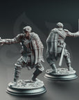 Corin of Lamhet, Half-Elf Duelist - 3d Printed Miniature Sculpted by DM Stash