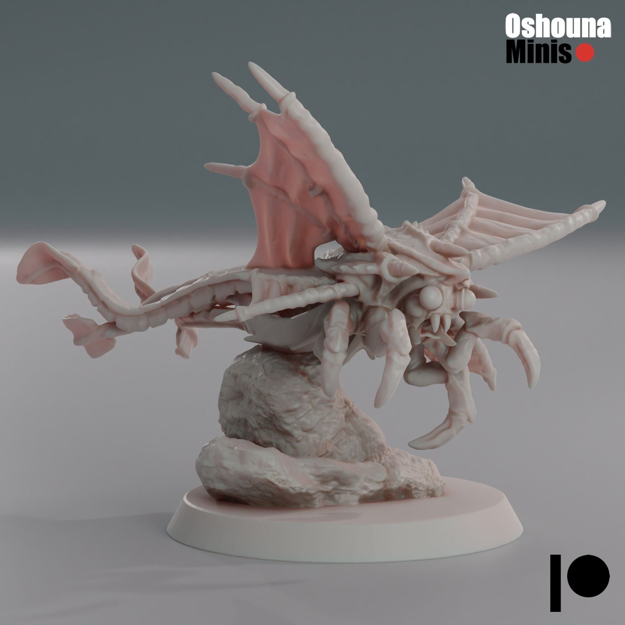 Flying Spikespitters - Deep Hive - 3d Printed Miniature by OshounaMinis