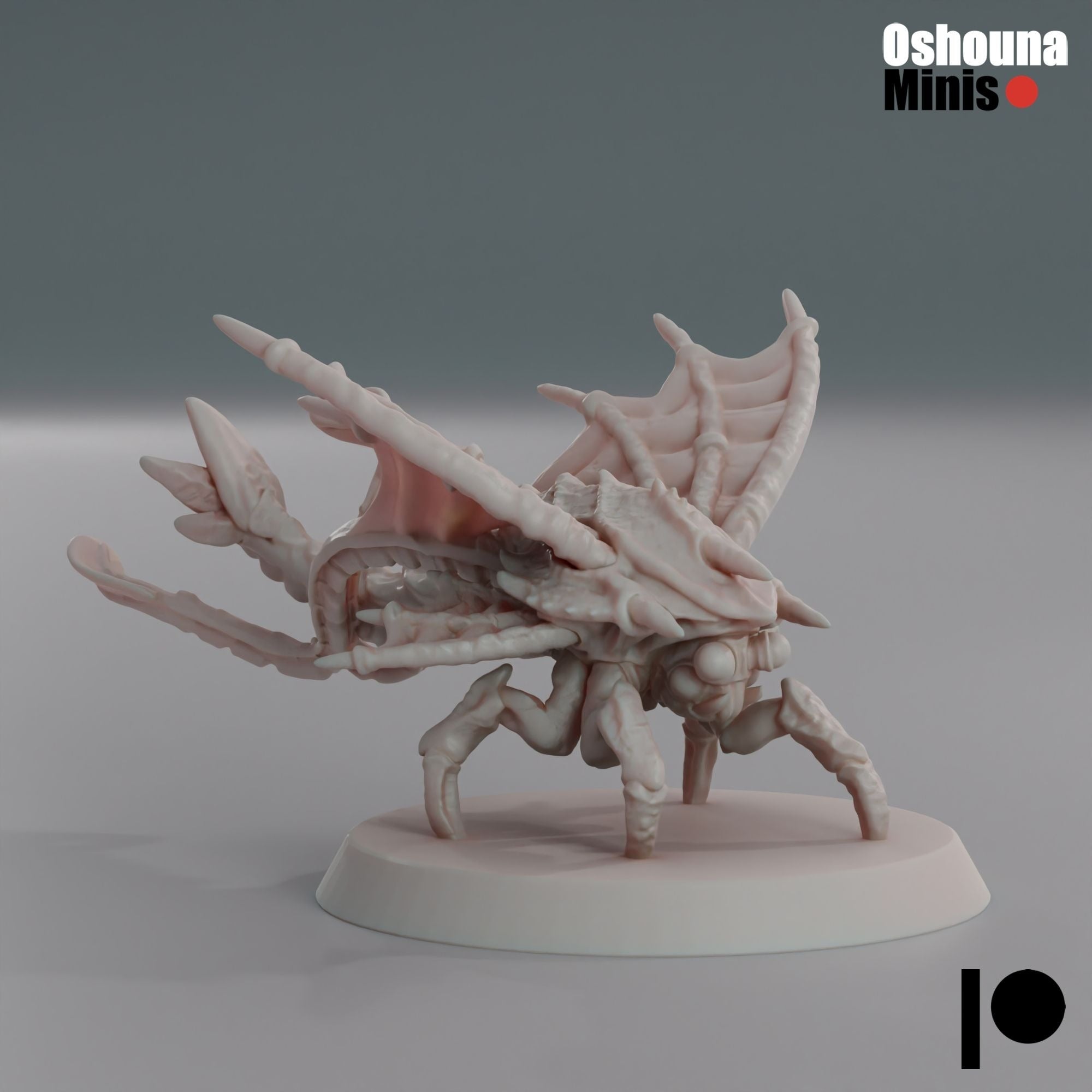 Flying Spikespitters - Deep Hive - 3d Printed Miniature by OshounaMinis