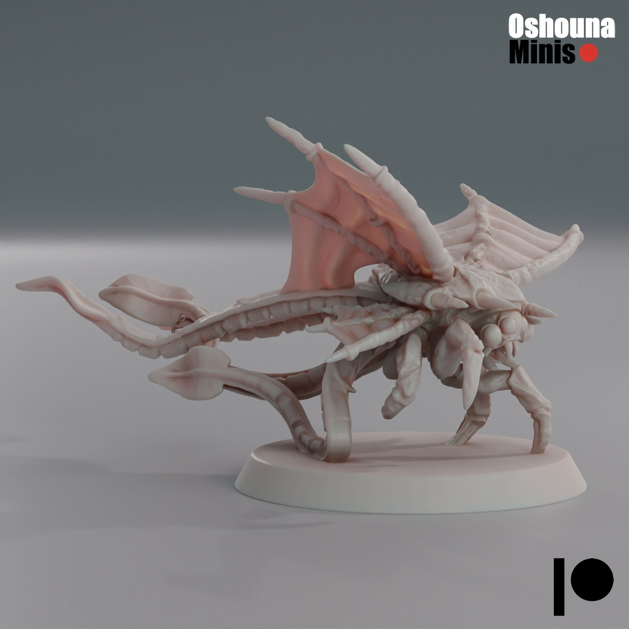 Flying Spikespitters - Deep Hive - 3d Printed Miniature by OshounaMinis