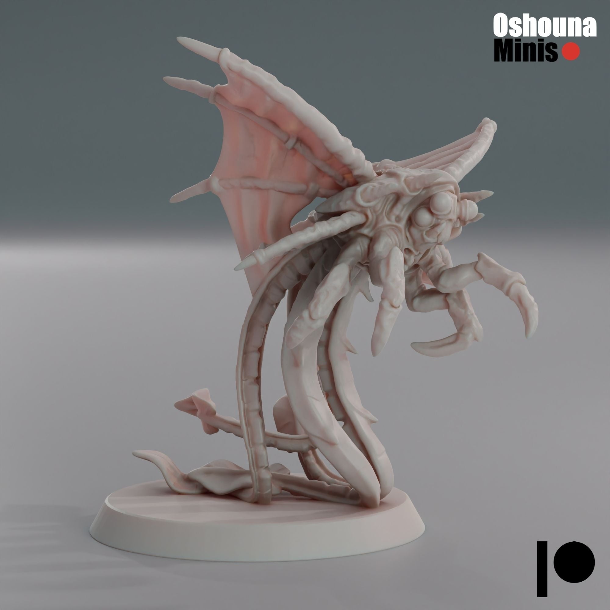 Flying Spikespitters - Deep Hive - 3d Printed Miniature by OshounaMinis