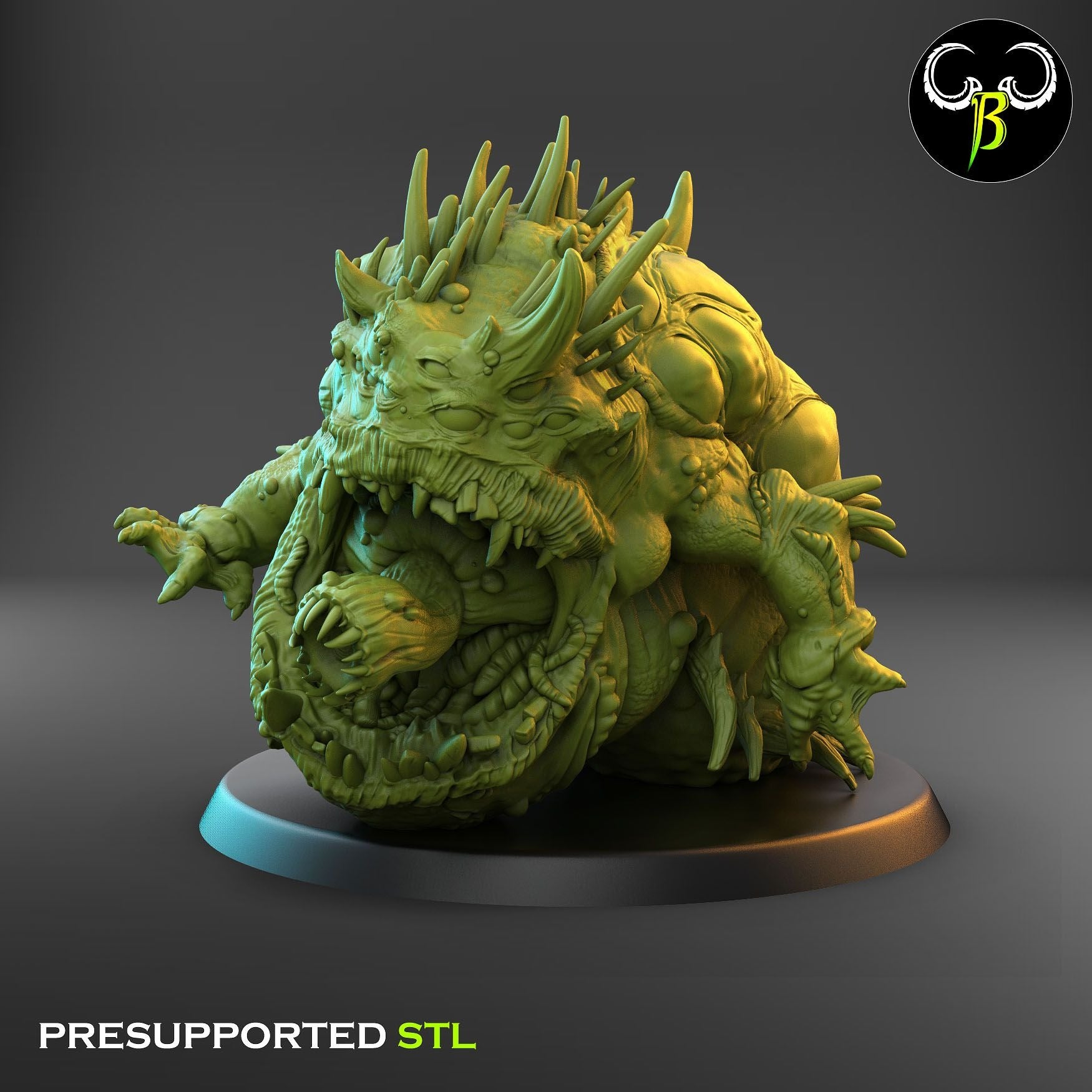 Froggot Squad - Dark Legions - 3d Printed Miniature Sculpted by Clay Beast Creations