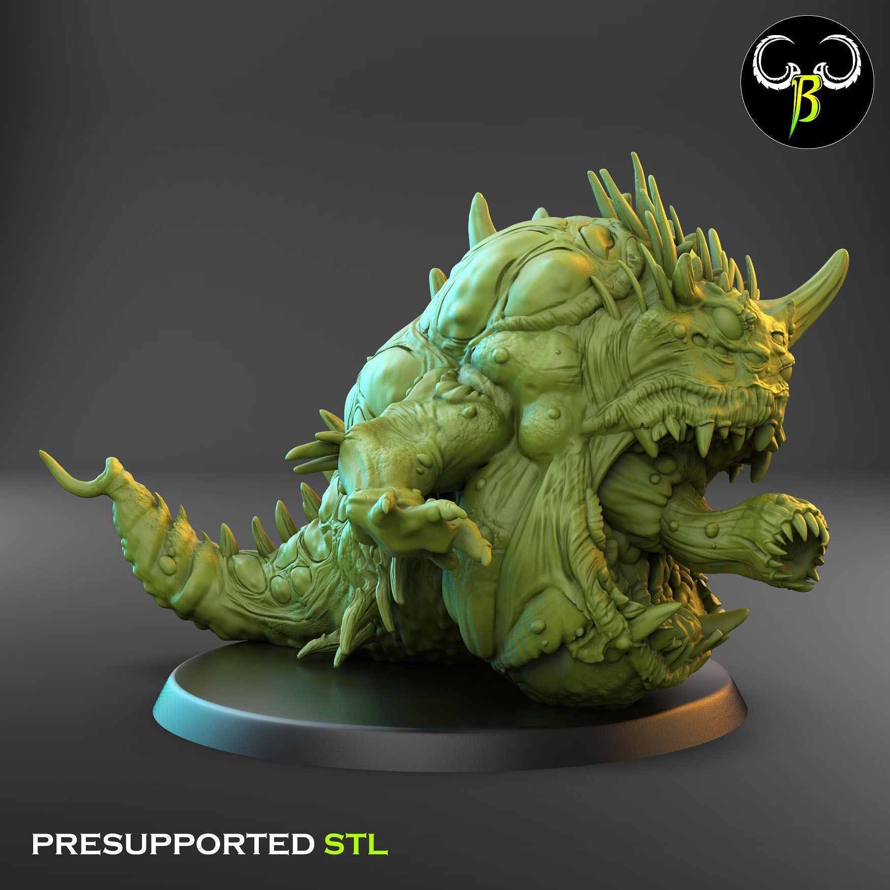 Froggot Squad - Dark Legions - 3d Printed Miniature Sculpted by Clay Beast Creations