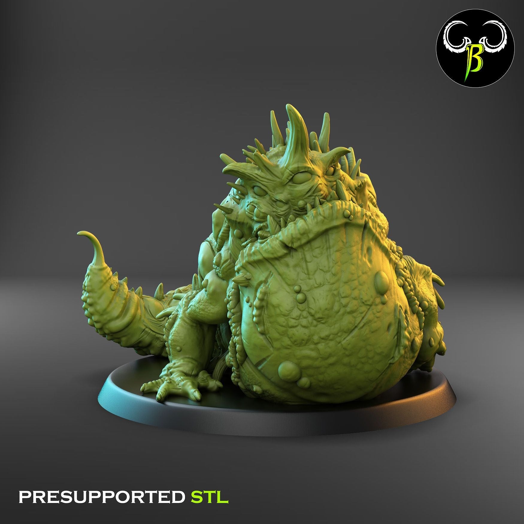 Froggot Squad - Dark Legions - 3d Printed Miniature Sculpted by Clay Beast Creations