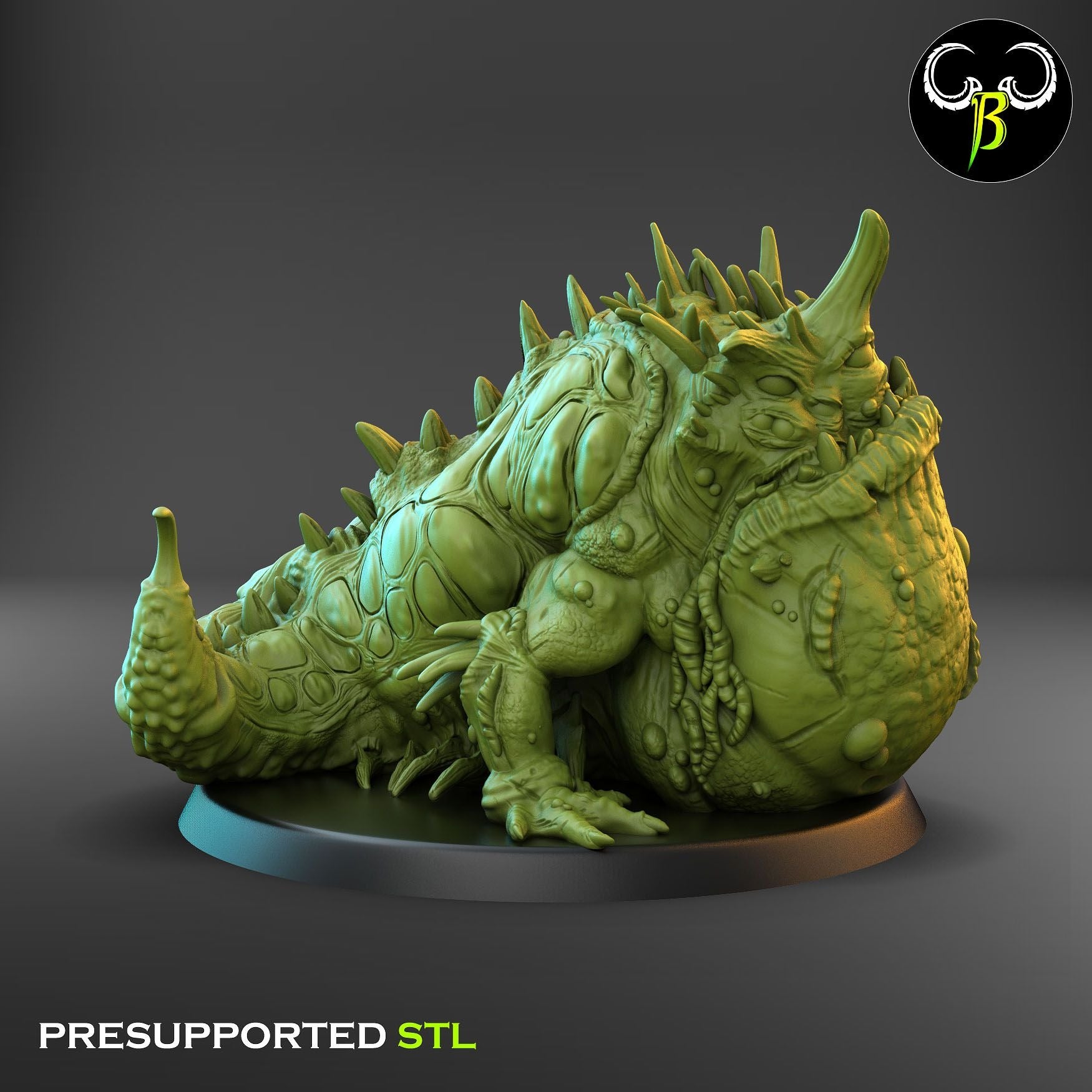 Froggot Squad - Dark Legions - 3d Printed Miniature Sculpted by Clay Beast Creations