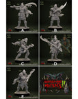 Hobgoblin Spinecleavers - 3d Printed Miniature Sculpted by Mammoth Factory