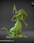 Spectral Plague Overlord - Shadow Stalkers - 3d Printed Miniature Sculpted by Clay Beast Creations