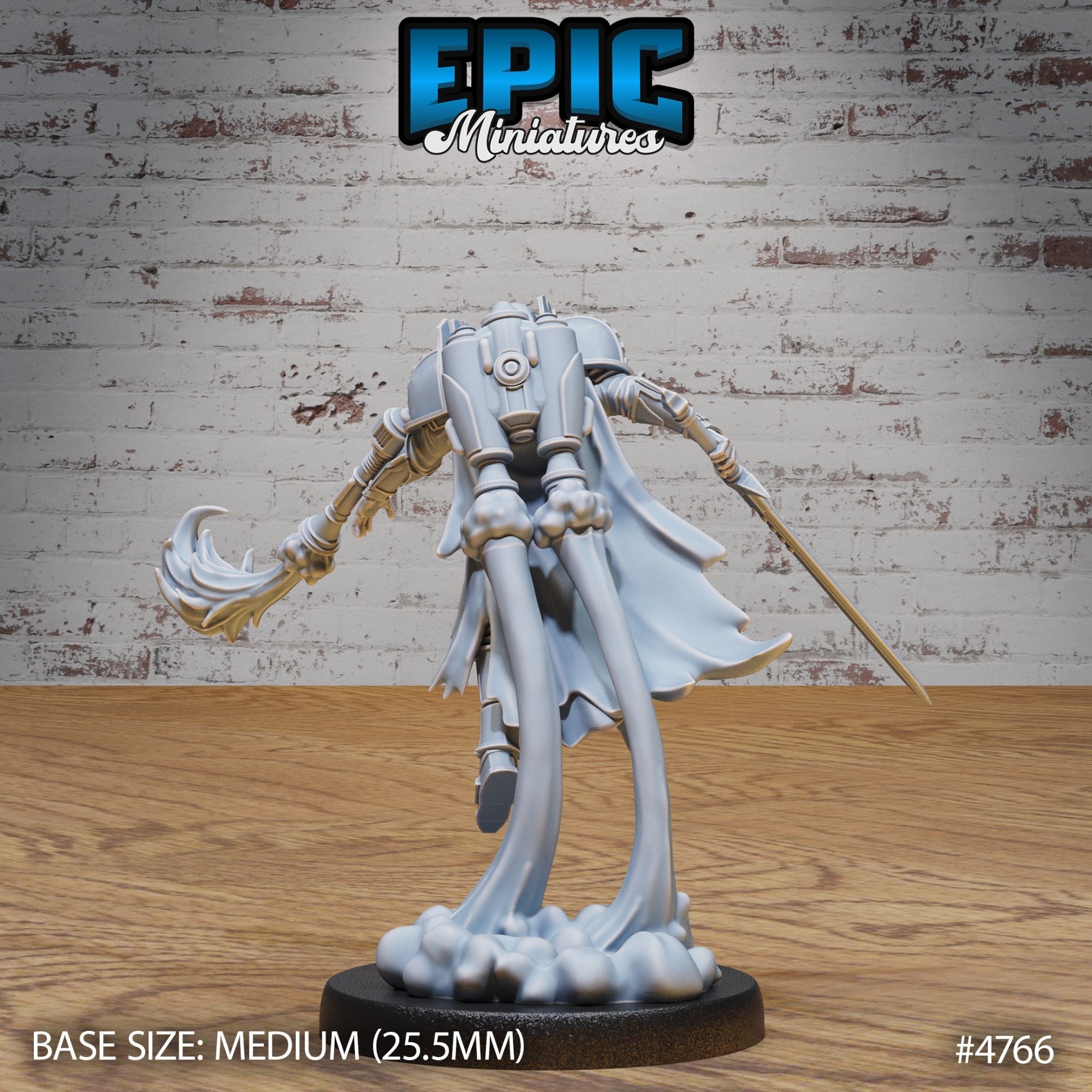 Jetpack Headhunter - 3d Printed Miniature Sculpted by Epic Miniatures