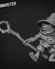 Frog Wizard - 3d Printed Miniature by Goon Master Games