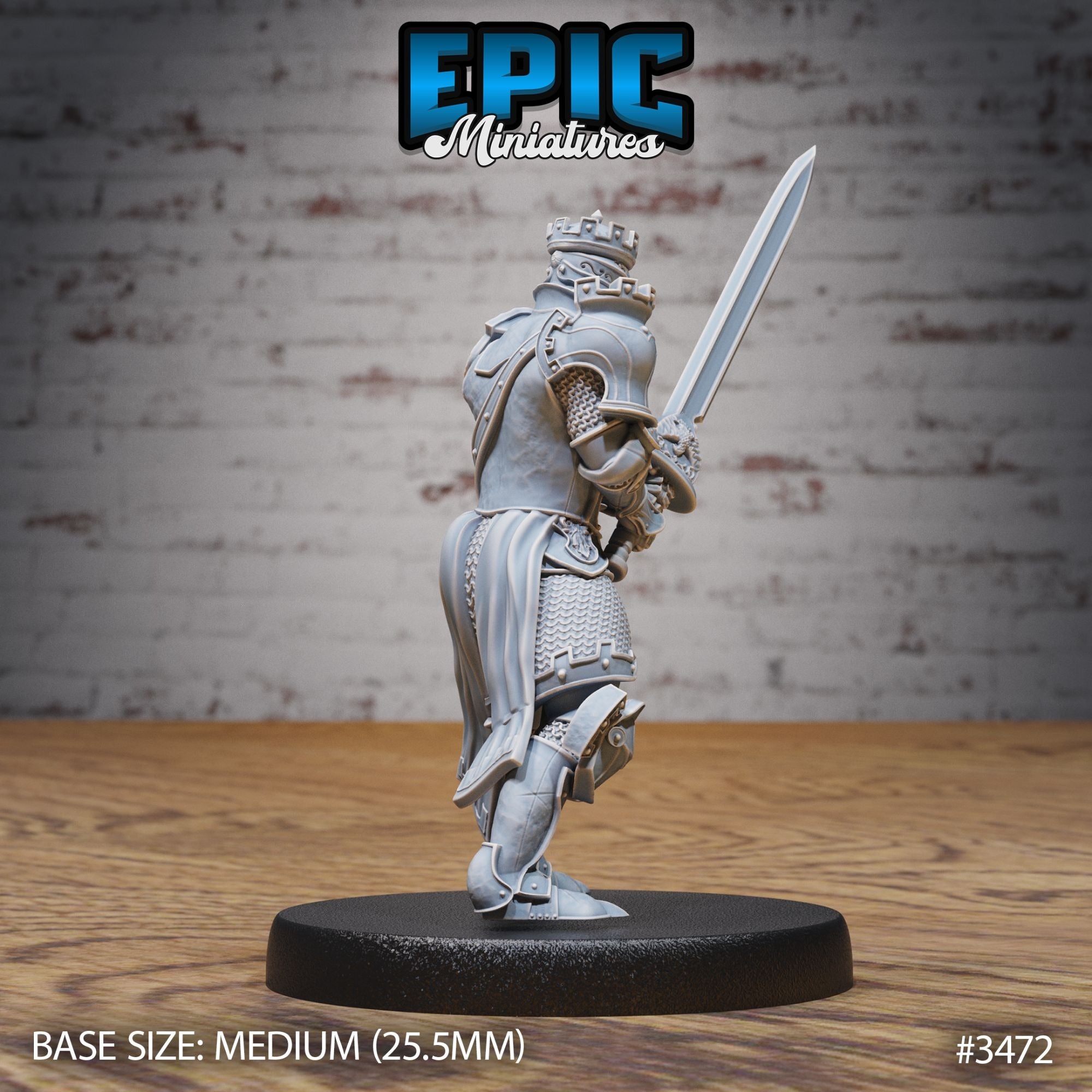 Tower Knight - 3d Printed by Epic Miniatures