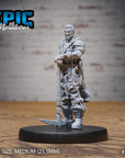 Gold Prospector - 3d Printed Miniature