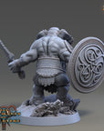 Achilles Broken - Oliphaunts of Red Ridge - 3d Printed Miniature sculpted by Daybreak Miniatures