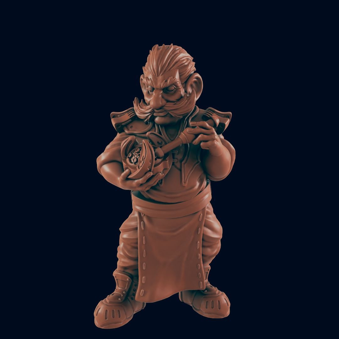 Gnome Artisan - 3d Printed by EC3D