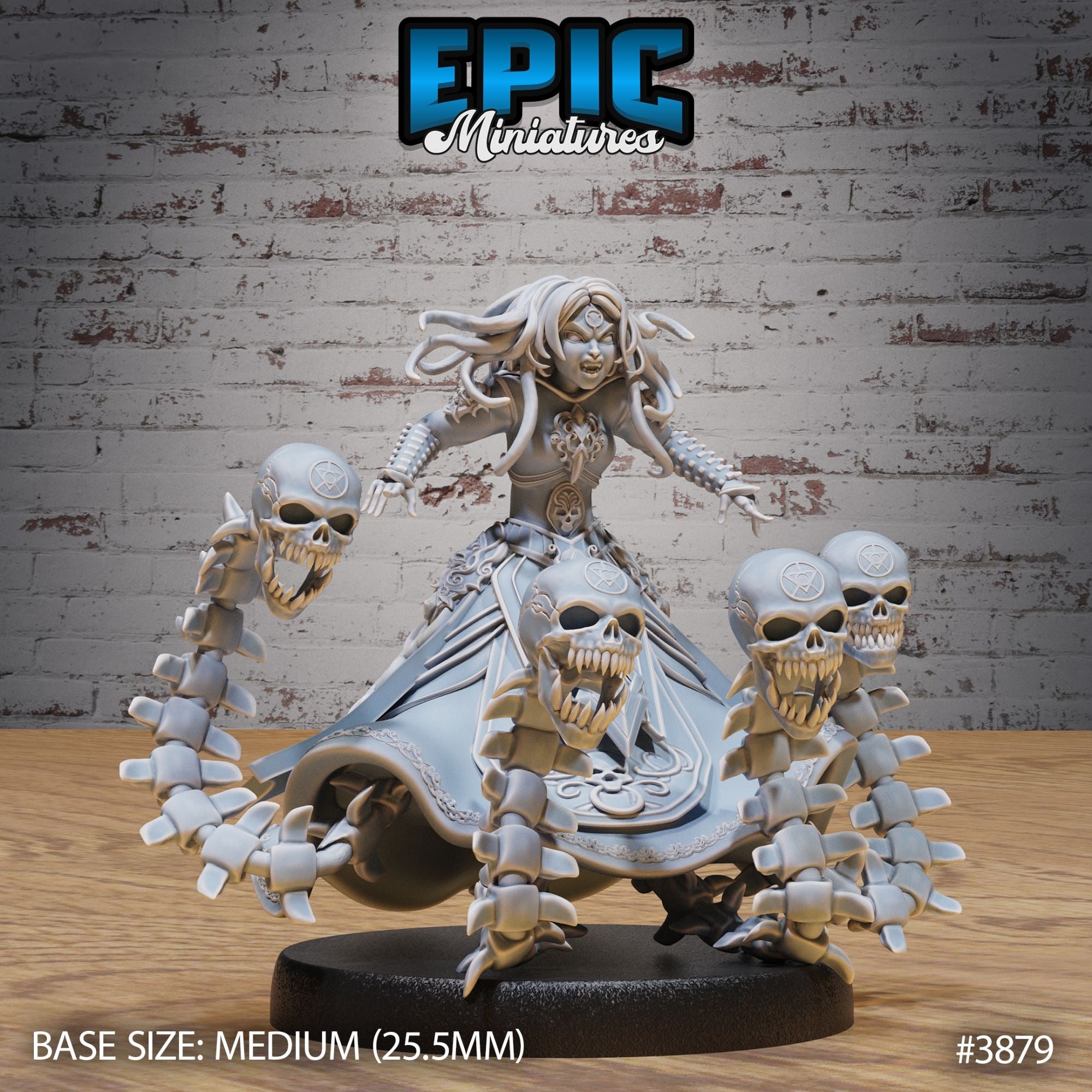 Gnome Lich Queen - 3d Printed by Epic Miniatures