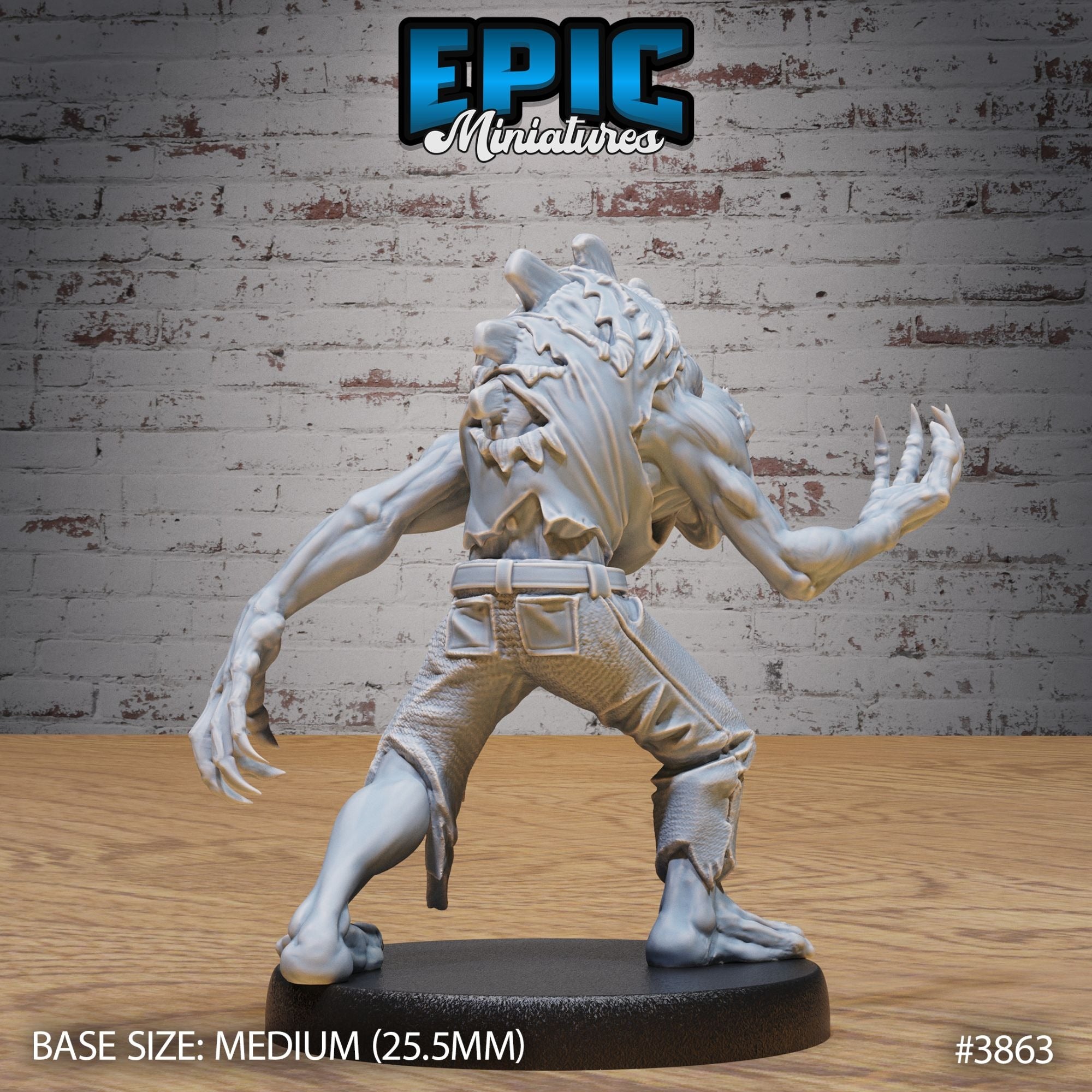 Common Ghoul - 3d Printed by Epic Miniatures