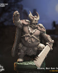 Kigarth, Half-Ogre Captain - 3d Printed Miniature by Crippled God Foundry