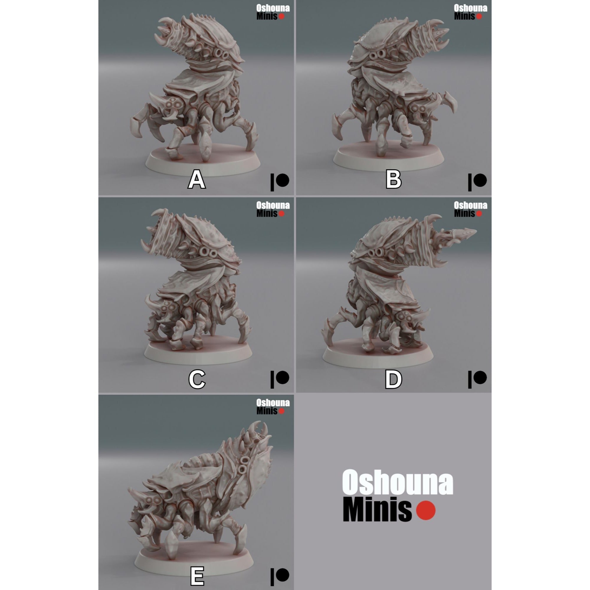 Stinger Shooters - Deep Hive  - 3d Printed Miniature by OshounaMinis