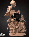 Dwarf Emperor - 3d Printed Miniature by Bite the Bullet