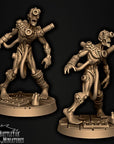 Dregborn Thrall - Blightergast Reanimators - 3d Printed Miniature by Battle Yak Miniatures