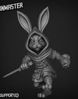 Rabbit Rogue - 3d Printed Miniature by Goon Master Games