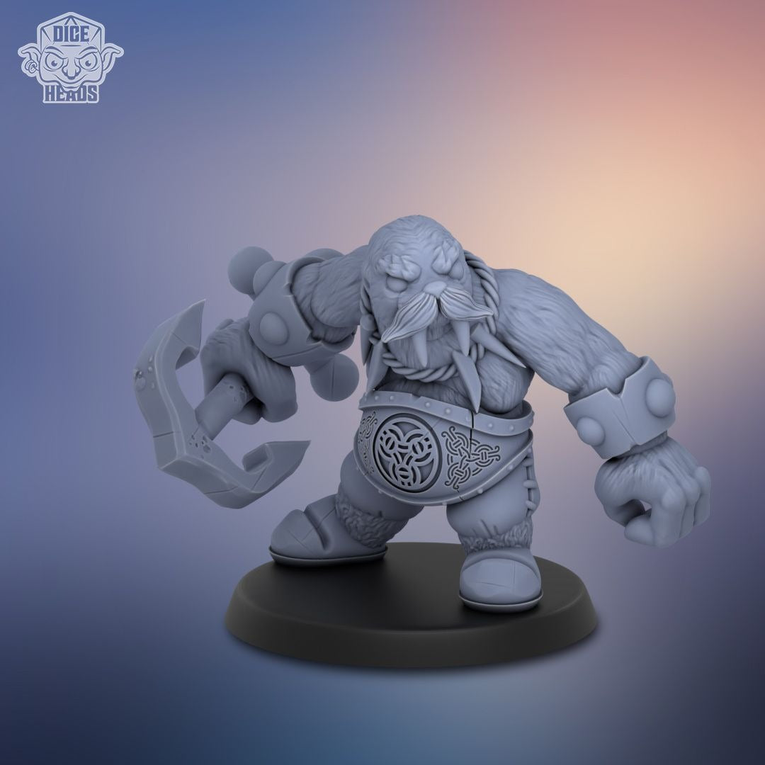 Walrus Guild - 3d Printed Miniature by DiceHeads