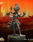 Setra the Pyromancer - 3d Printed Miniature Sculpted by Crippled God Foundry