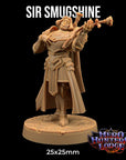 Sir Smugshine - 3d Printed Miniature by Dragon Trappers Lodge