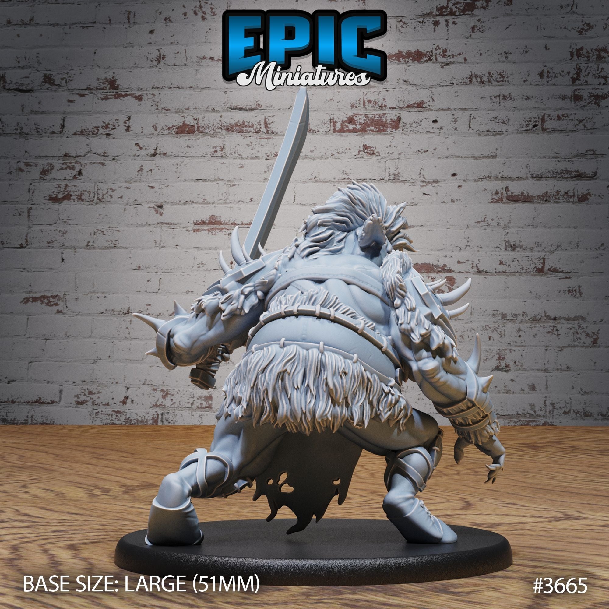 Boar Folk Outlaw - 3d Printed by Epic Miniatures