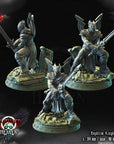 Nephilim Knights - 3d Printed Miniature by Crippled God Foundry