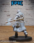 Medieval Cleric Monk - 3d Printed Miniature Sculpted by Epic Miniatures