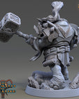 Ugro Stonedrop - Oliphaunts of Red Ridge - 3d Printed Miniature sculpted by Daybreak Miniatures