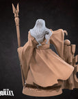 Dark Wizard - Bullet Rings: Evil- 3d Printed Miniature sculpted by Bite the Bullet