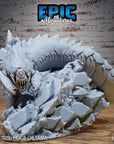 Frost Worm - 3d Printed by Epic Miniatures