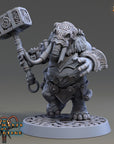 Marab Stonestomper - Oliphaunts of Red Ridge - 3d Printed Miniature sculpted by Daybreak Miniatures