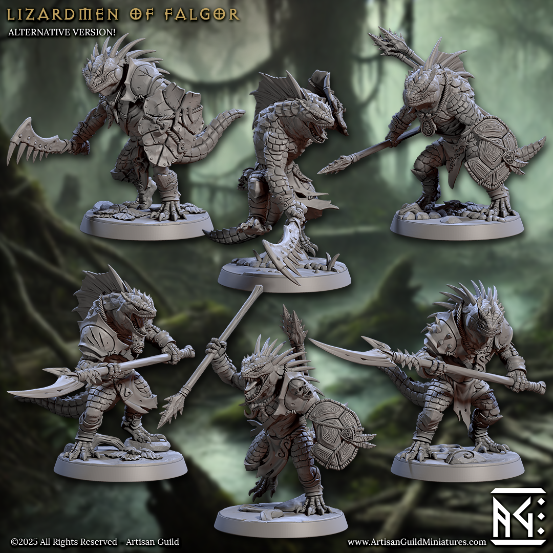 a bunch of alien figurines are shown