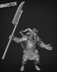 Black Goat Marauders with polearm - 3d Printed Miniature by Goon Master Games